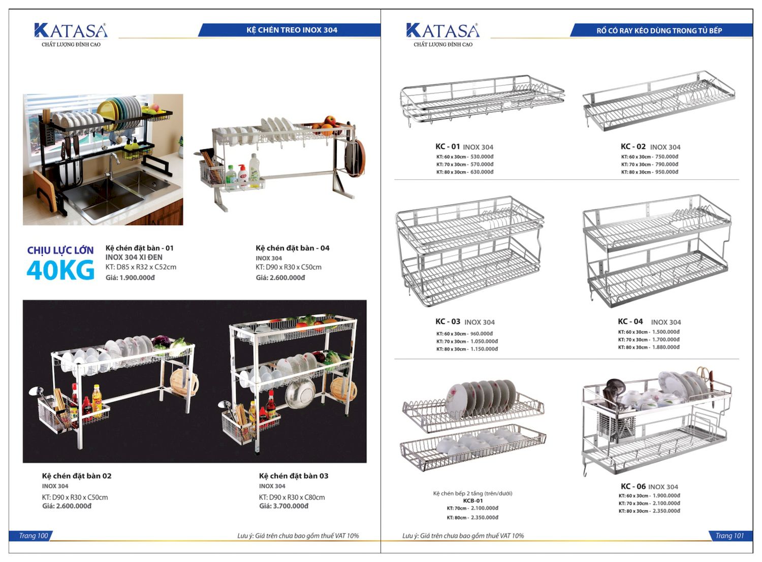 Thiết bị vệ sinh KATASA Catalogue và Bảng giá mới nhất /Page 